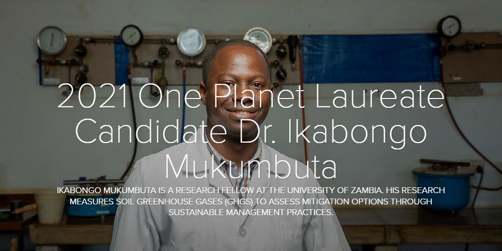 2021 One Planet Laureate Candidate Dr. Ikabongo Mukumbuta
